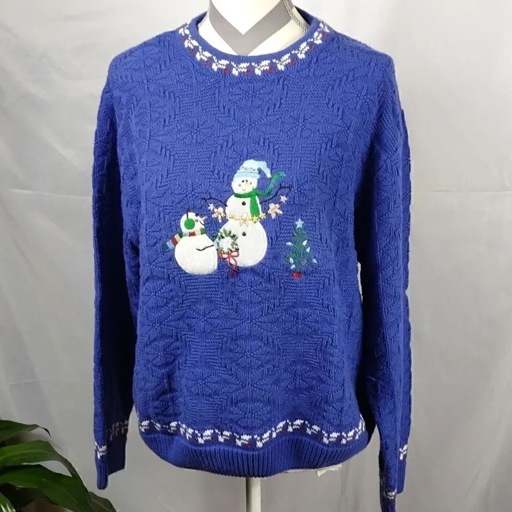 Cabela's Blue Sweater   